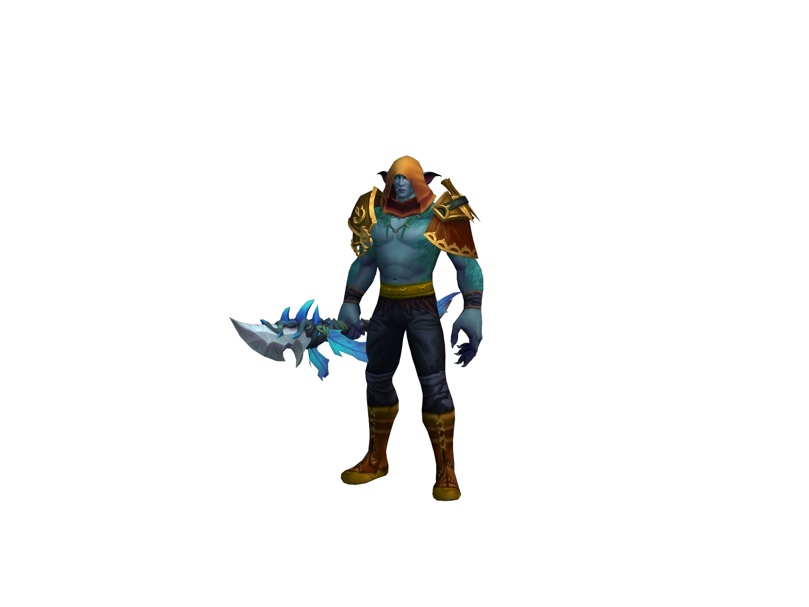 Paradisedude 3D character render