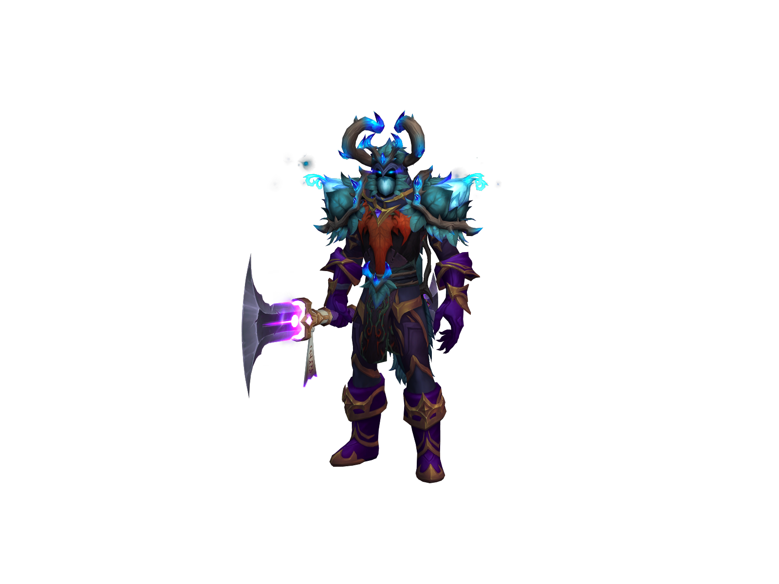 Hambaba 3D character render
