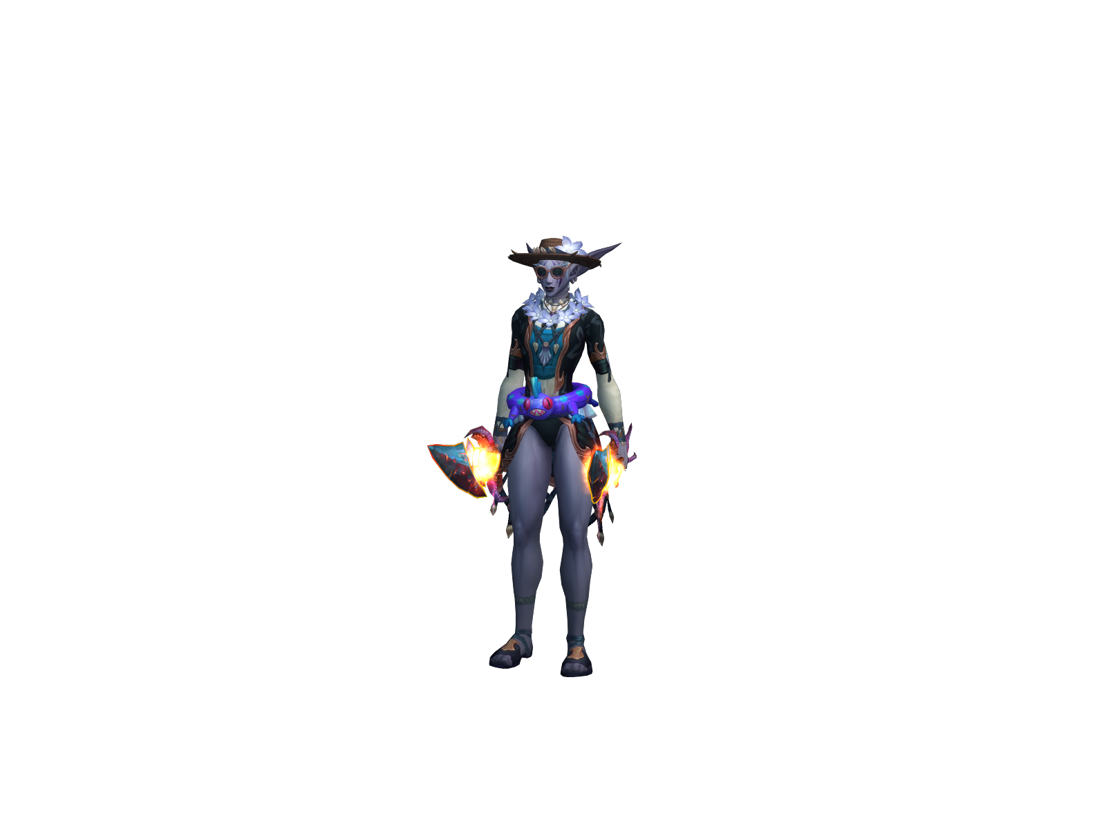 Ryo 3D character render
