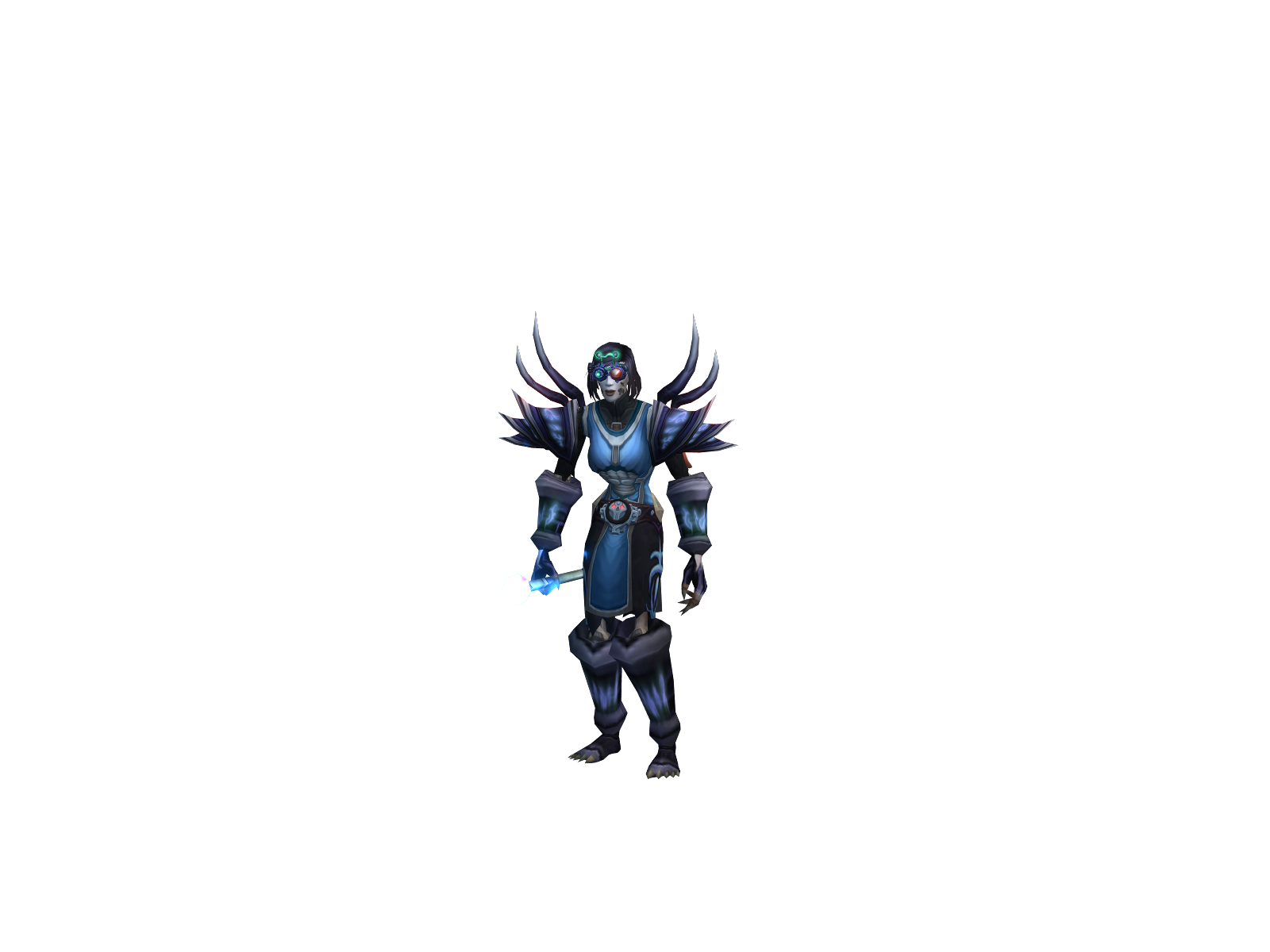 Oomasf 3D character render