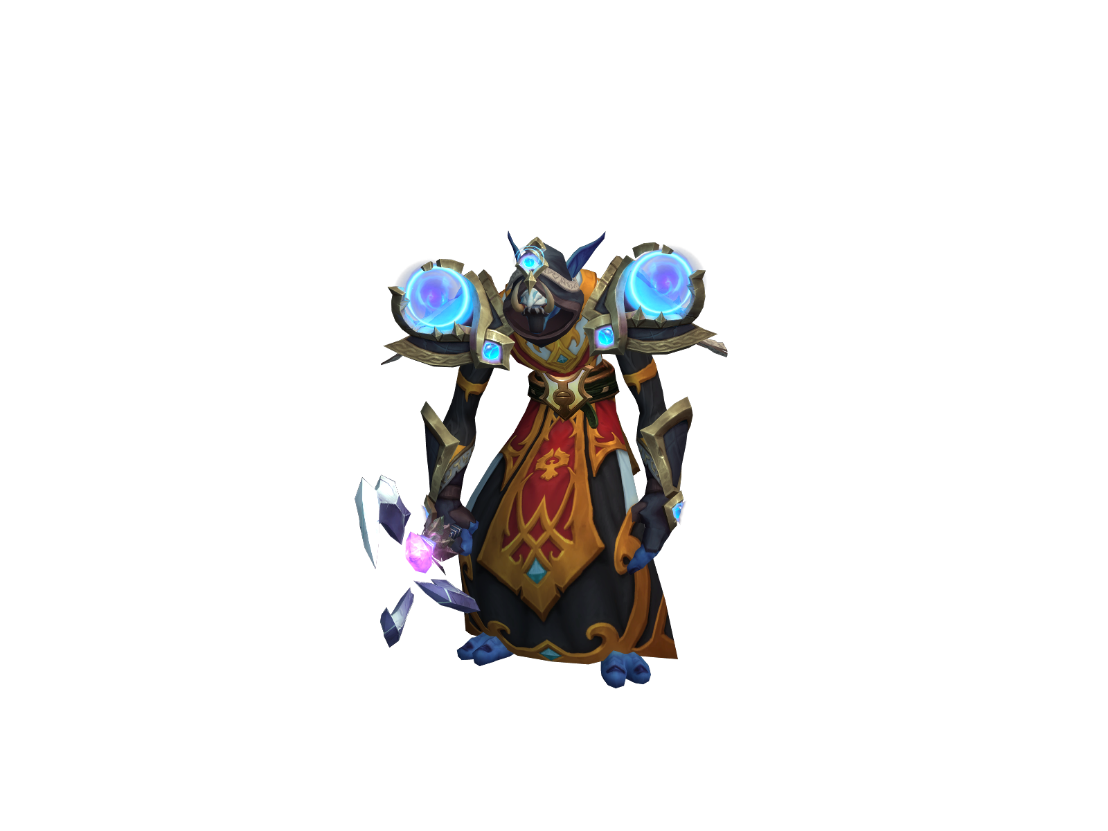 Zuliks 3D character render