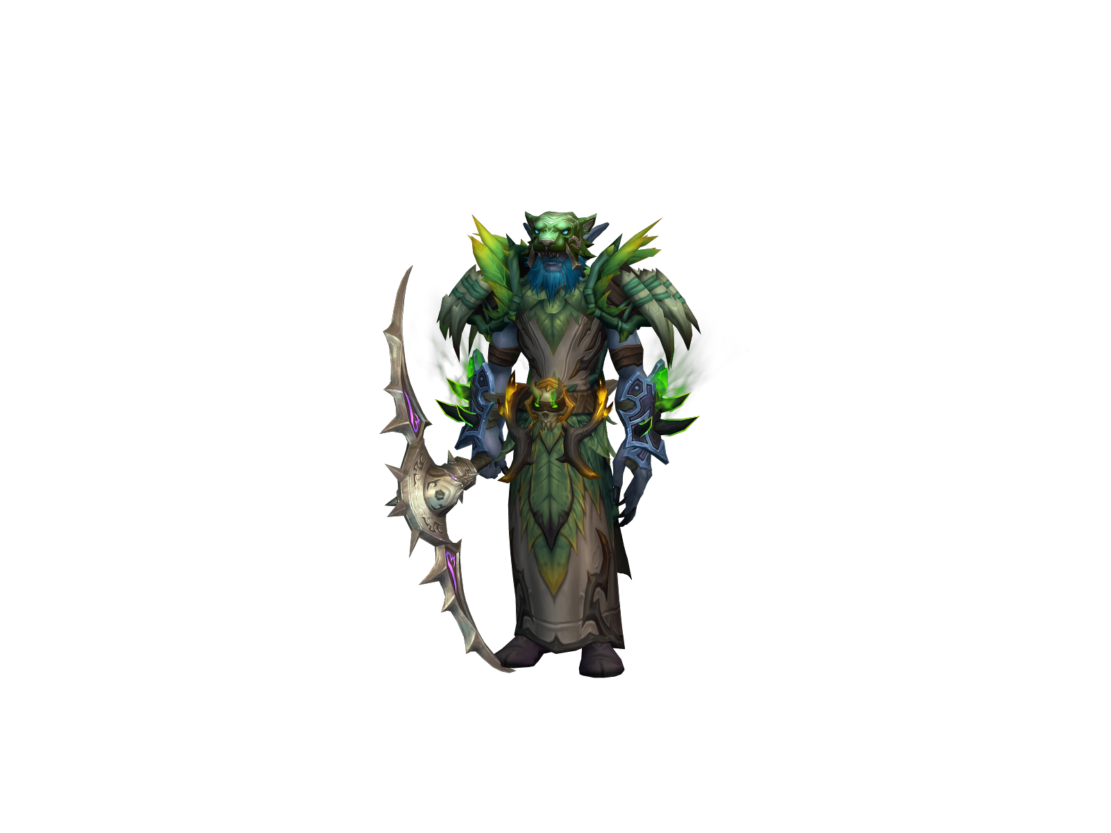 Blëubear 3D character render