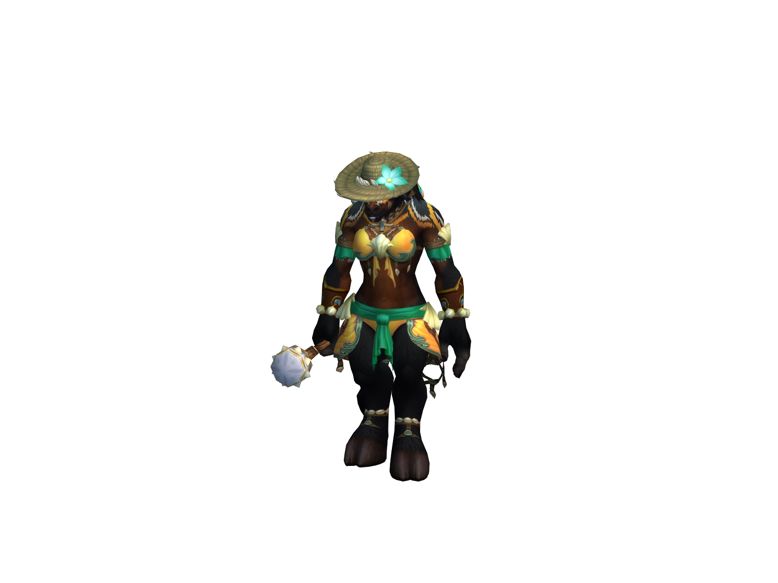 Methypheni 3D character render