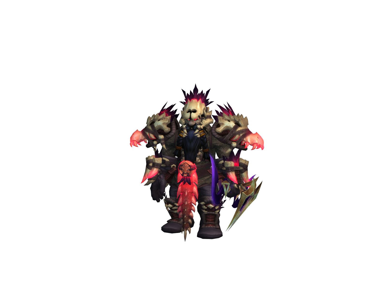 Venyym 3D character render
