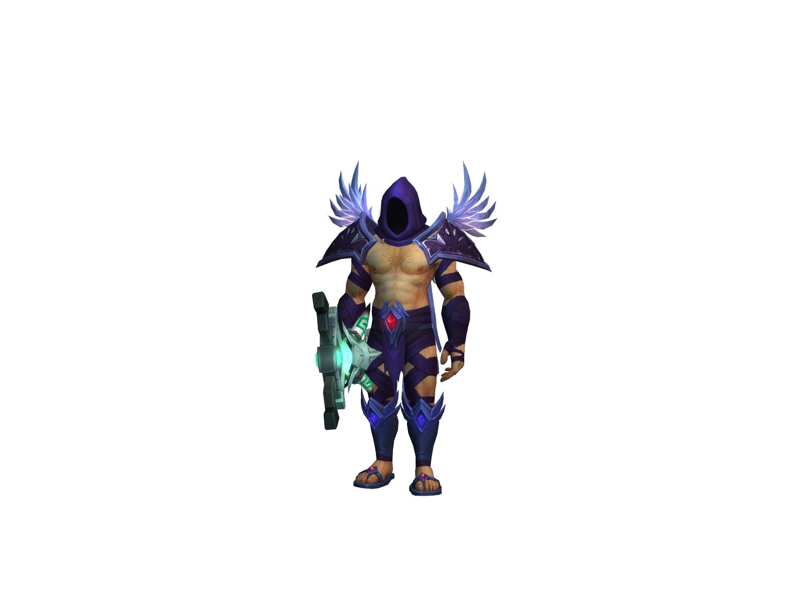 Anhell 3D character render