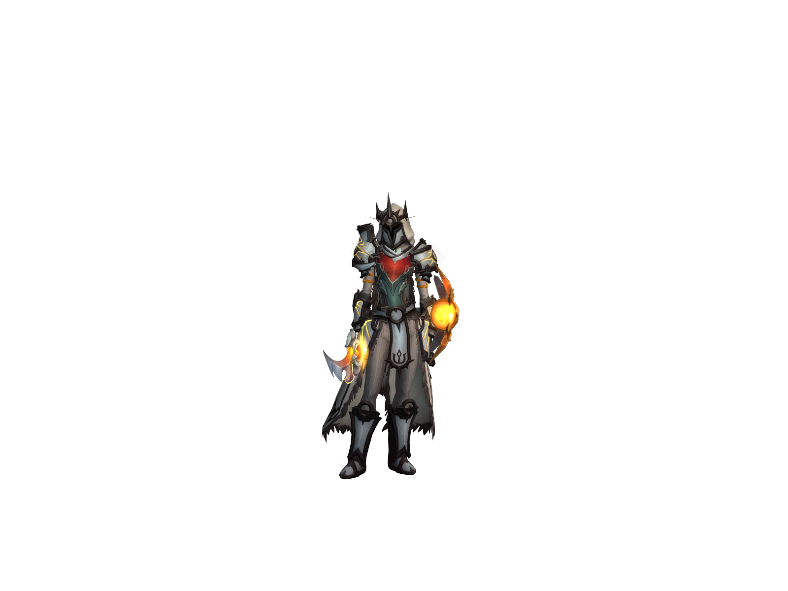 Holygoon 3D character render