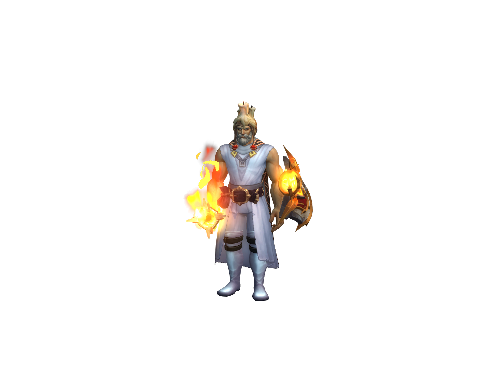 Padressil 3D character render