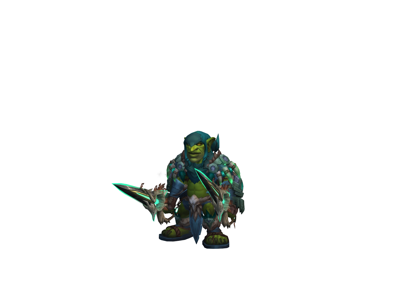 Grenzo 3D character render