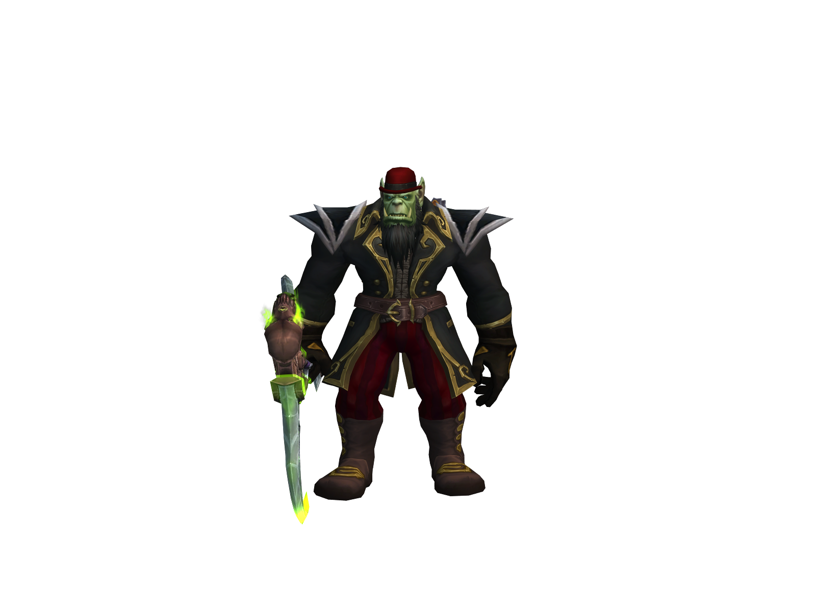 Olawdie 3D character render