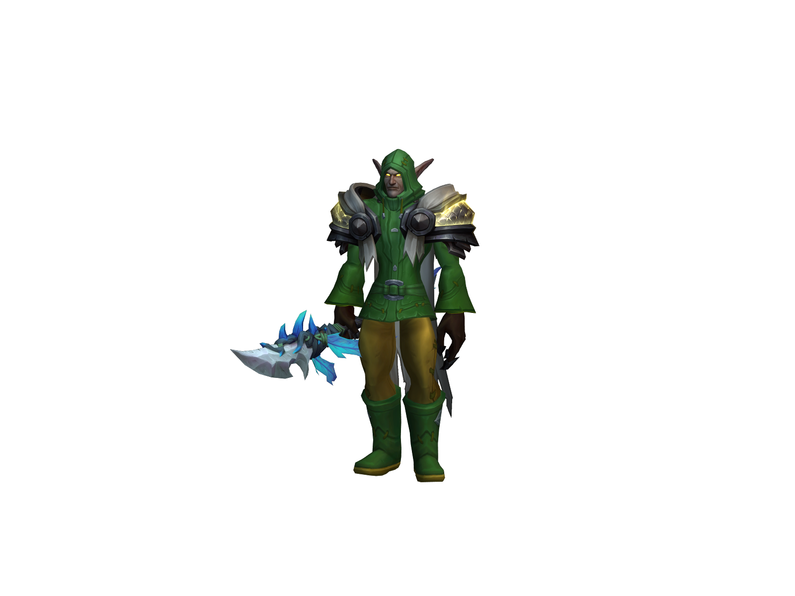 Thuner 3D character render