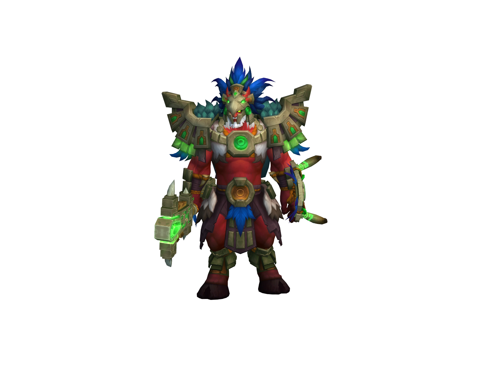 Shaudo 3D character render