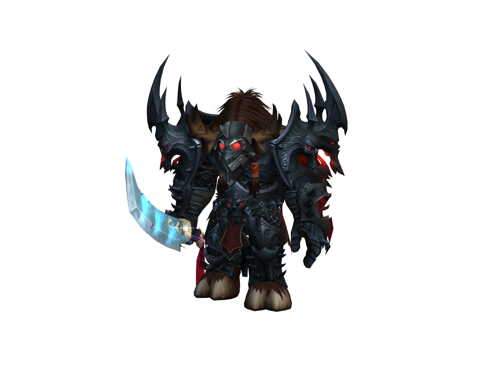 Anthel 3D character render
