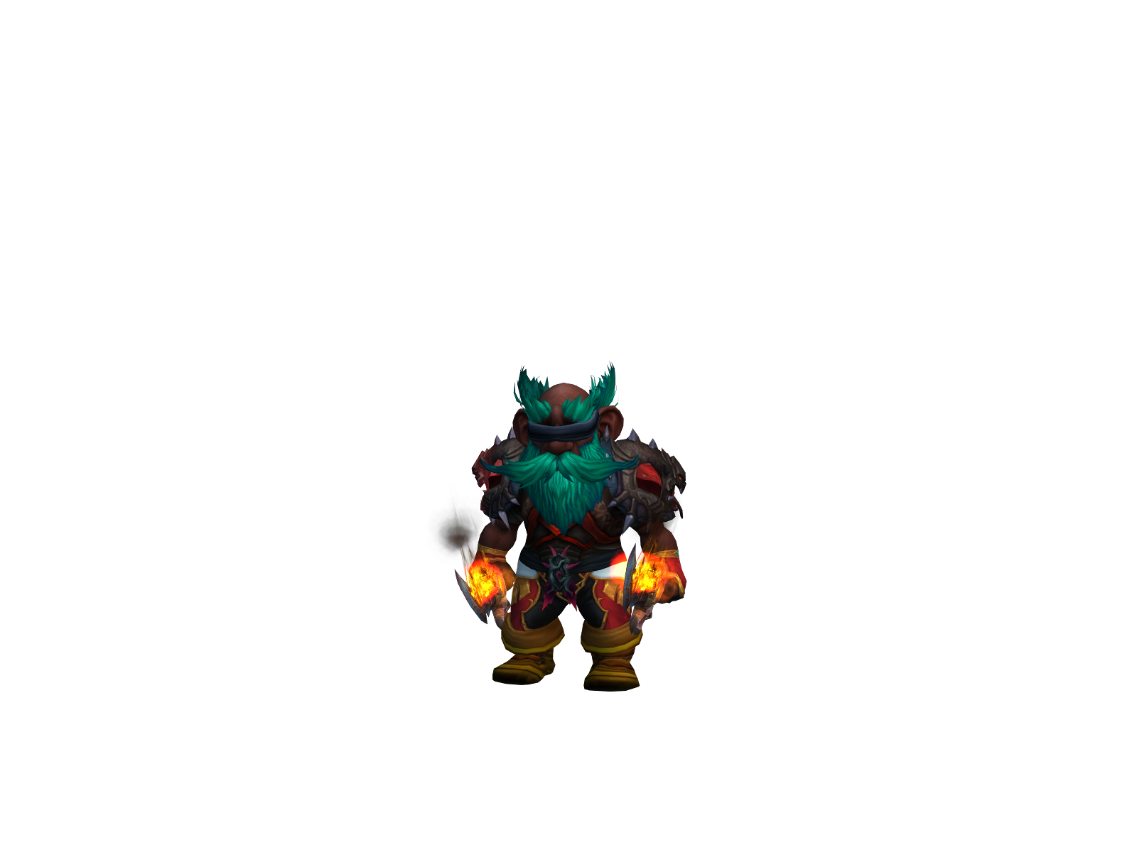 Toegobbler 3D character render