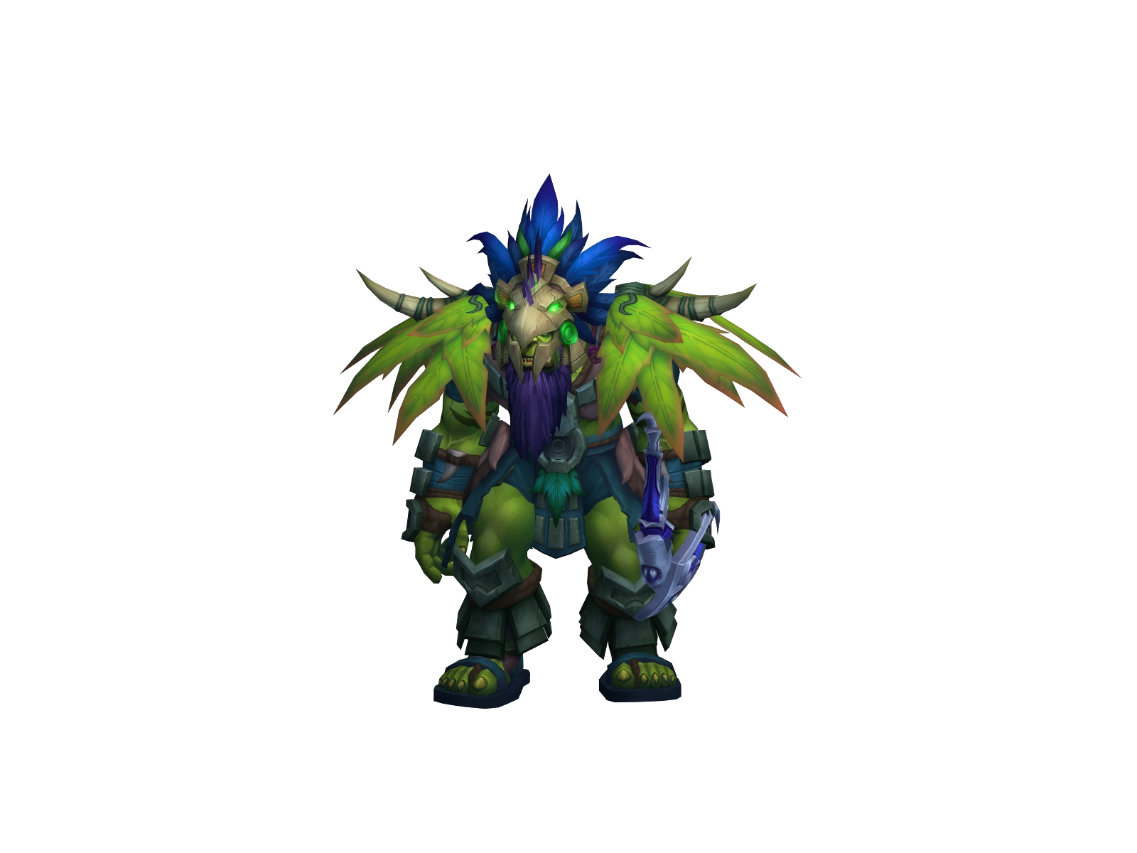 Shiftyhunter 3D character render
