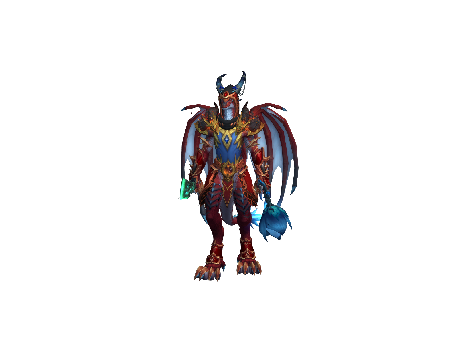 Detail 3D character render