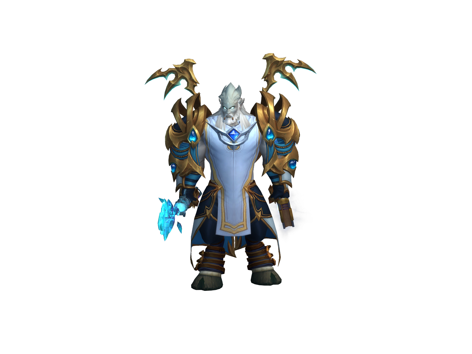 Shan 3D character render
