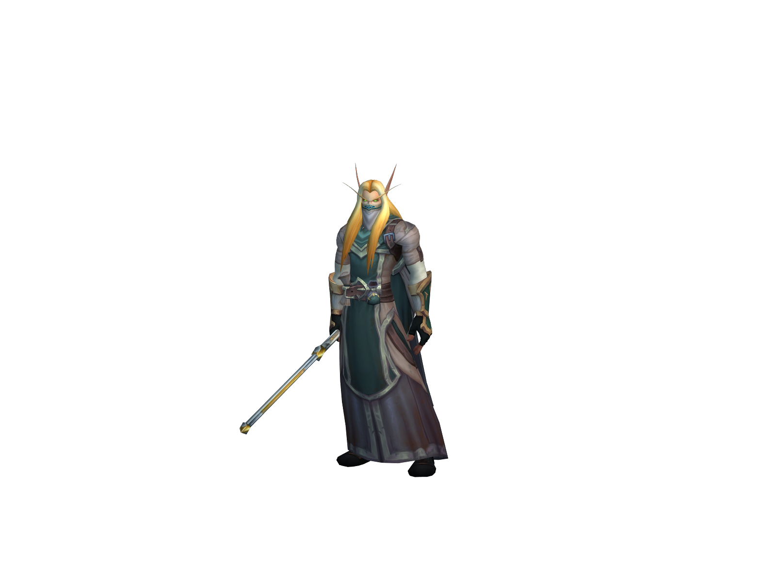 Kaelthás 3D character render