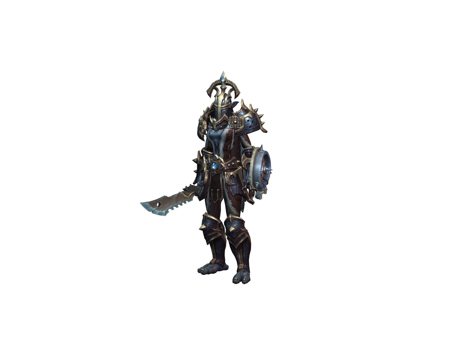 Bulldoza 3D character render