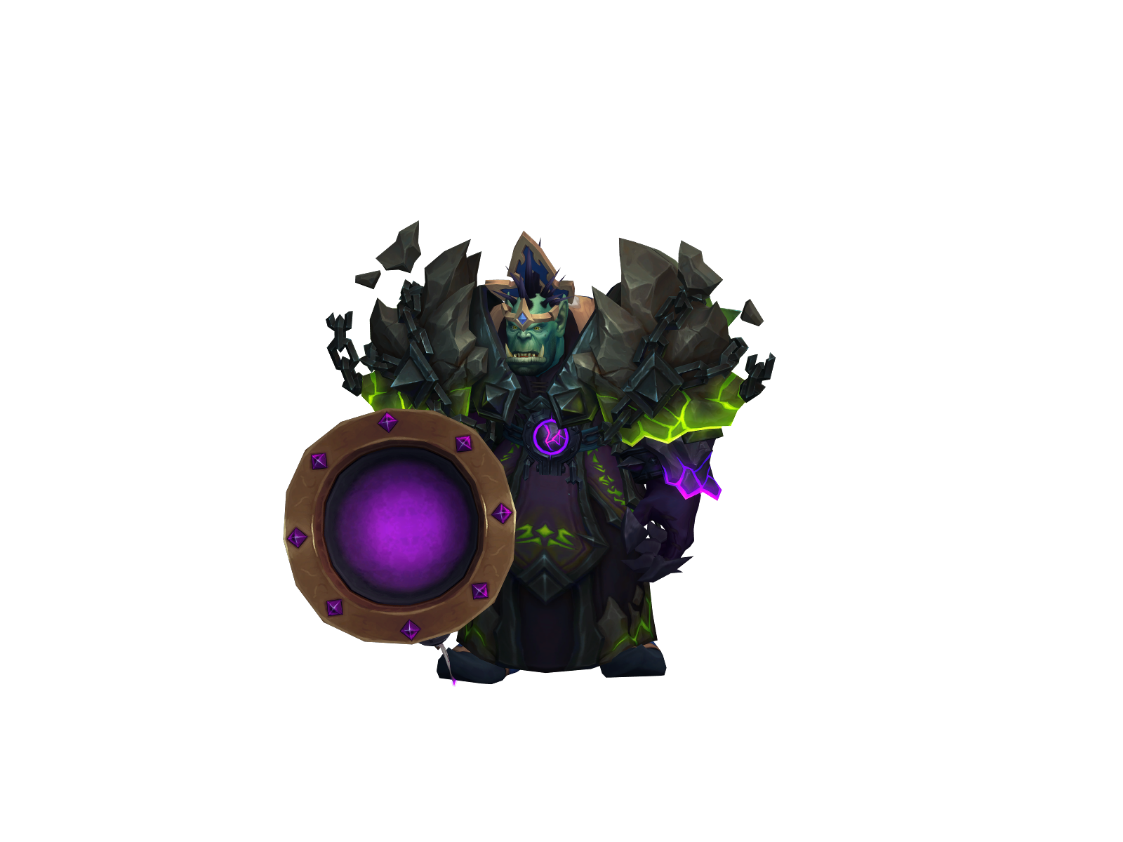 Hogrog 3D character render