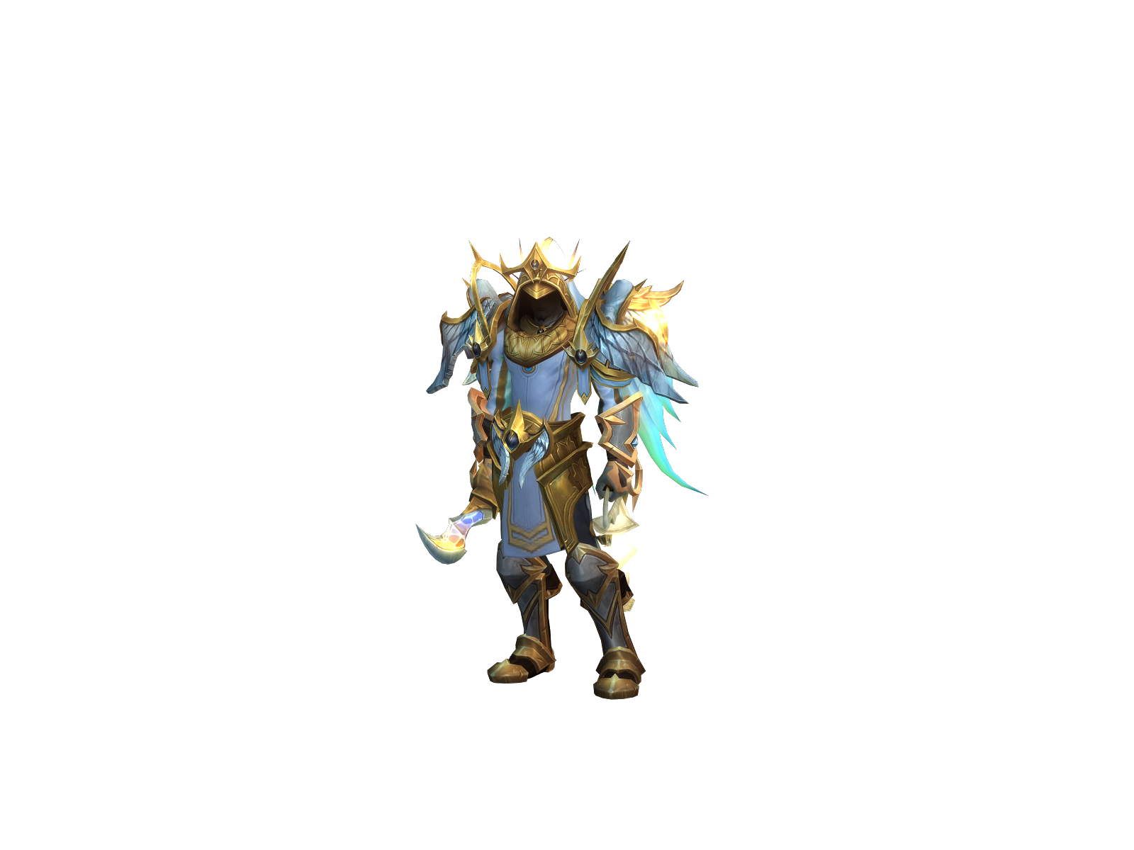 Dronach 3D character render
