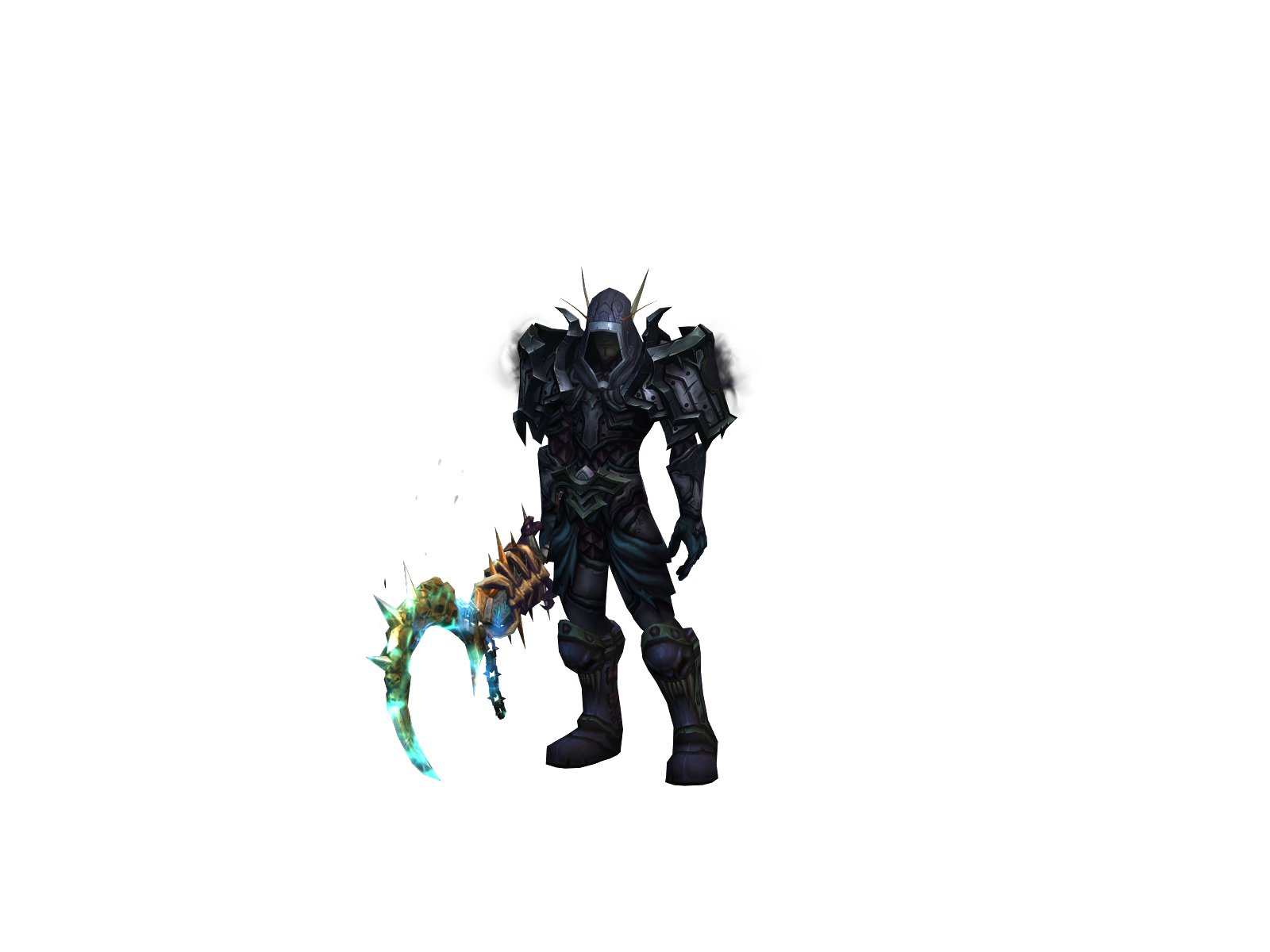 Deathway 3D character render