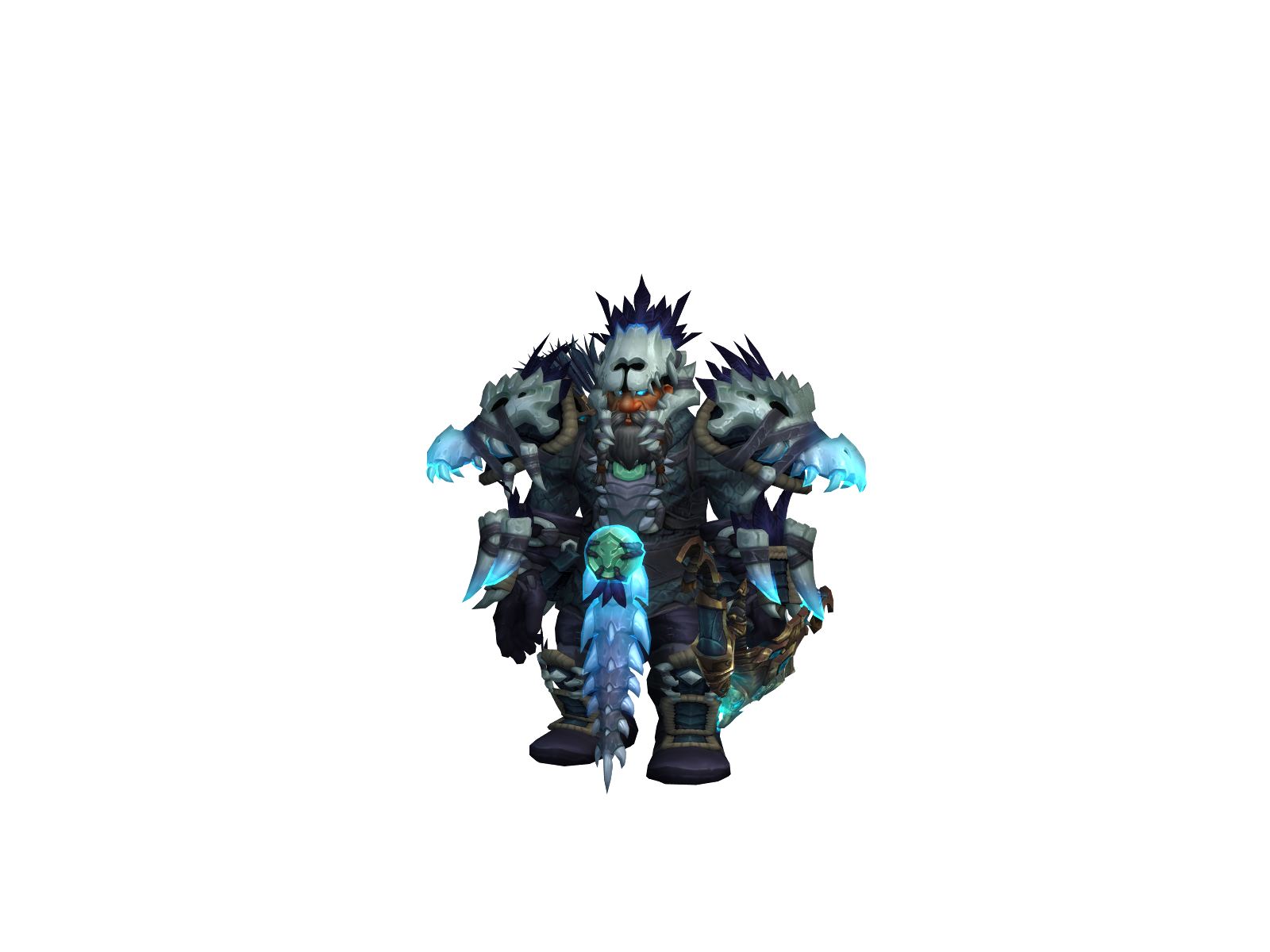 Duwéndé 3D character render