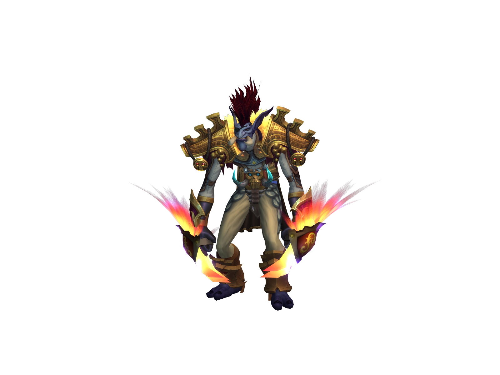 Tyregar 3D character render
