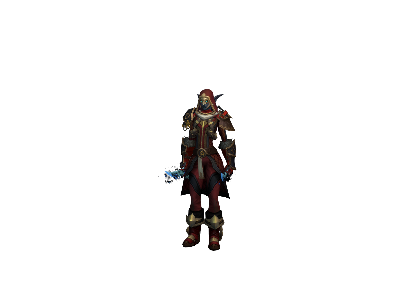 Howlet 3D character render