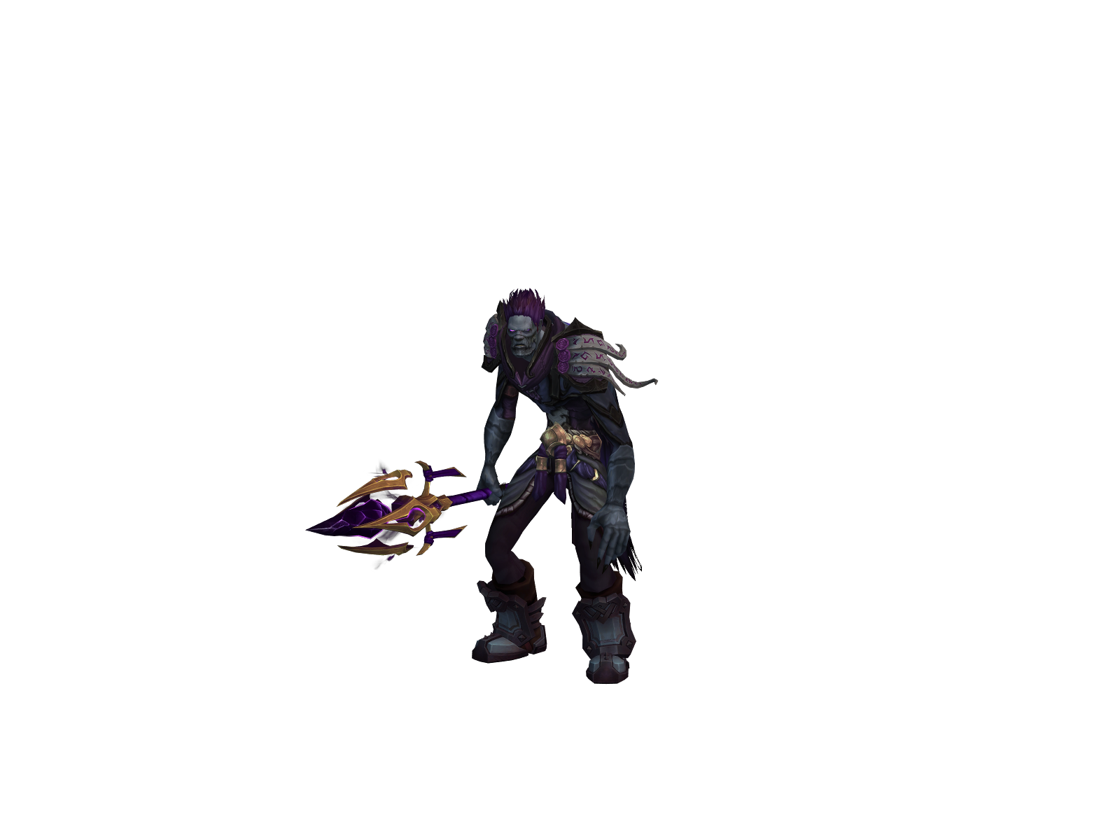 Mundula 3D character render