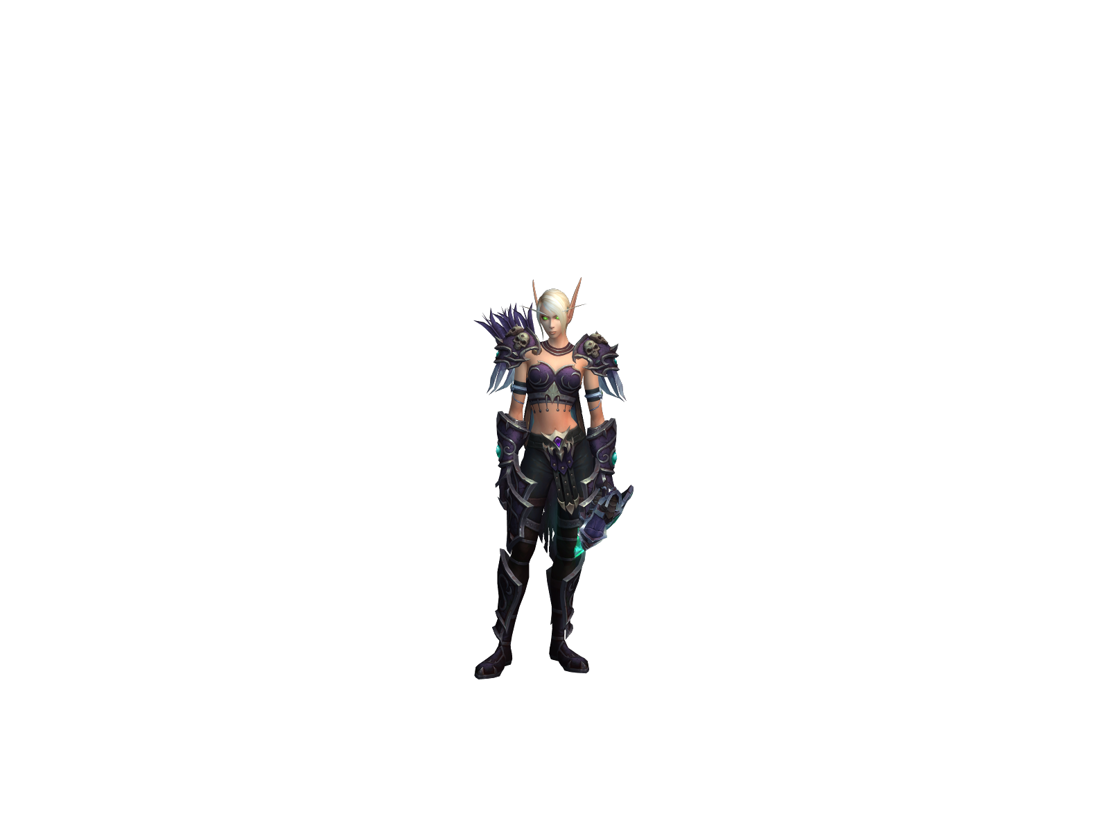 Addath 3D character render