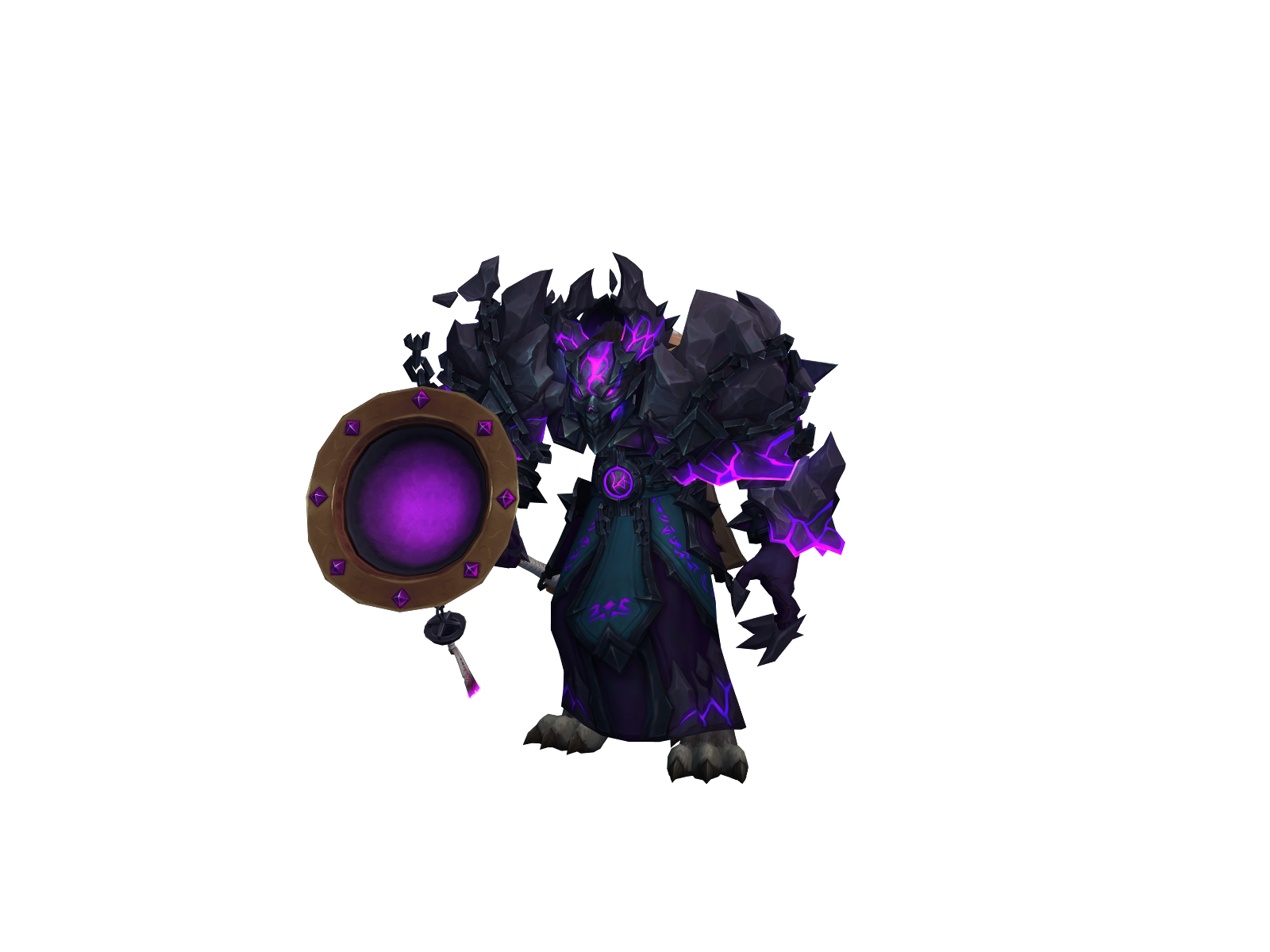 Capthowdy 3D character render