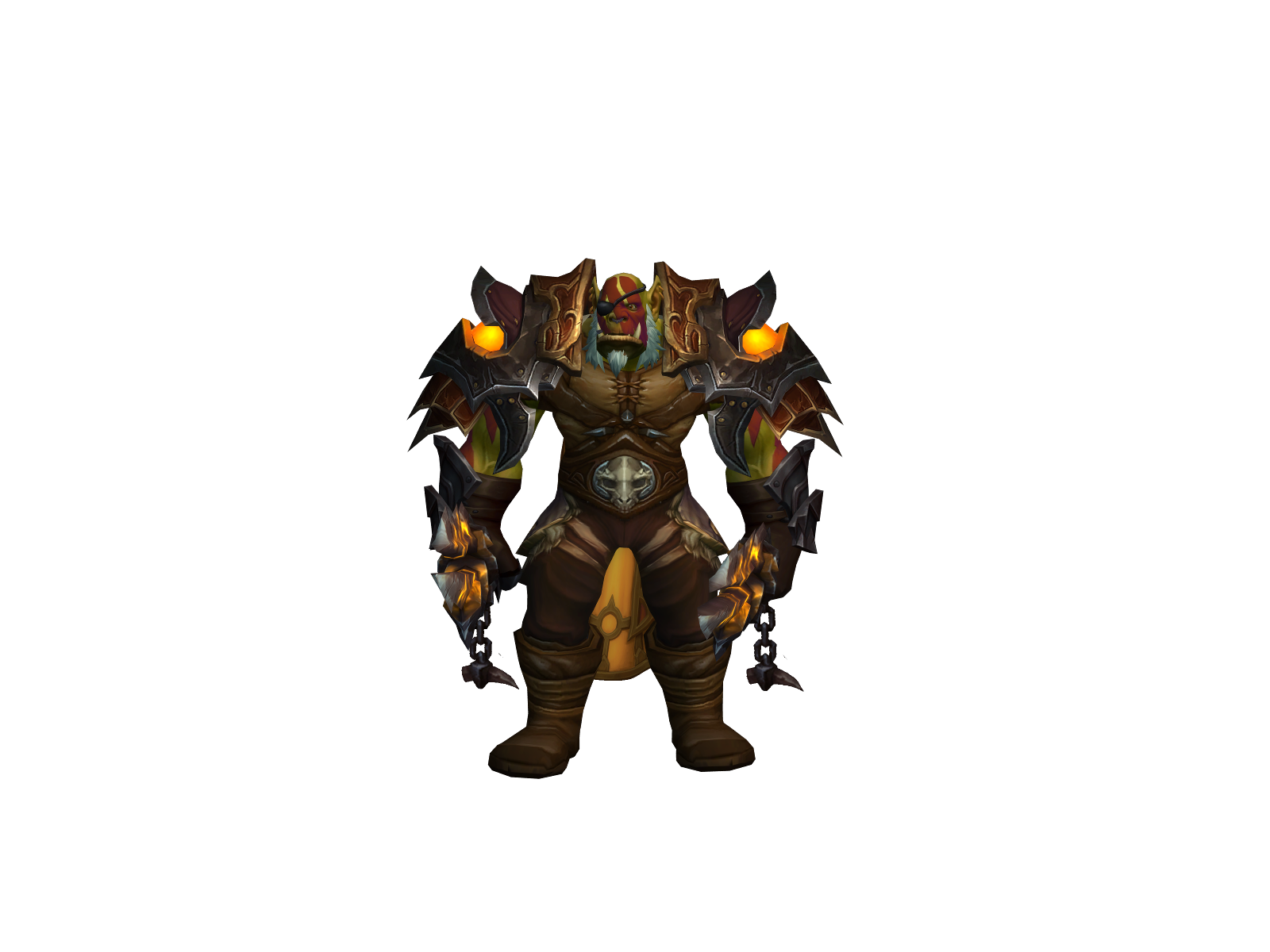 Crashin 3D character render