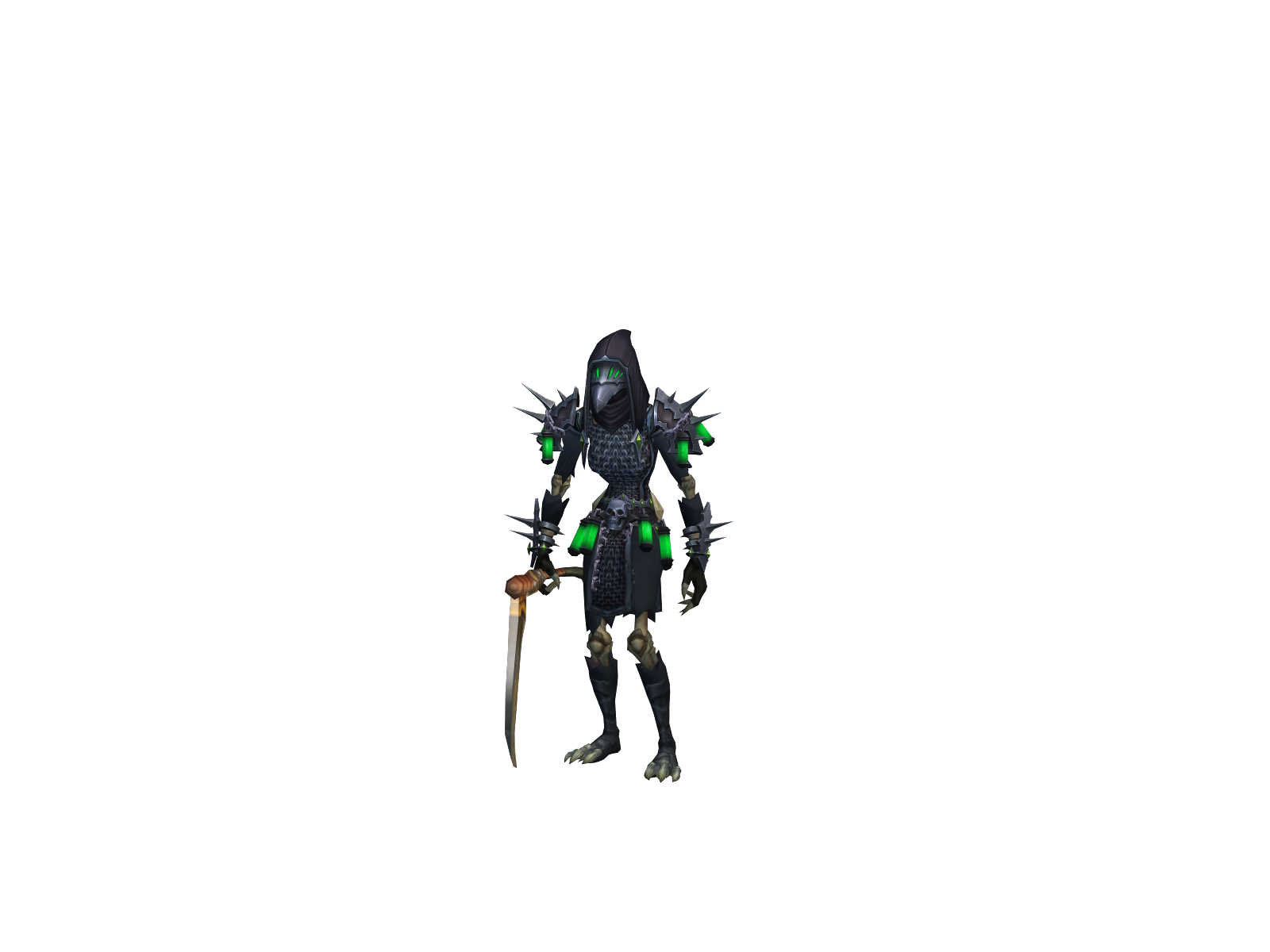 Naisu 3D character render
