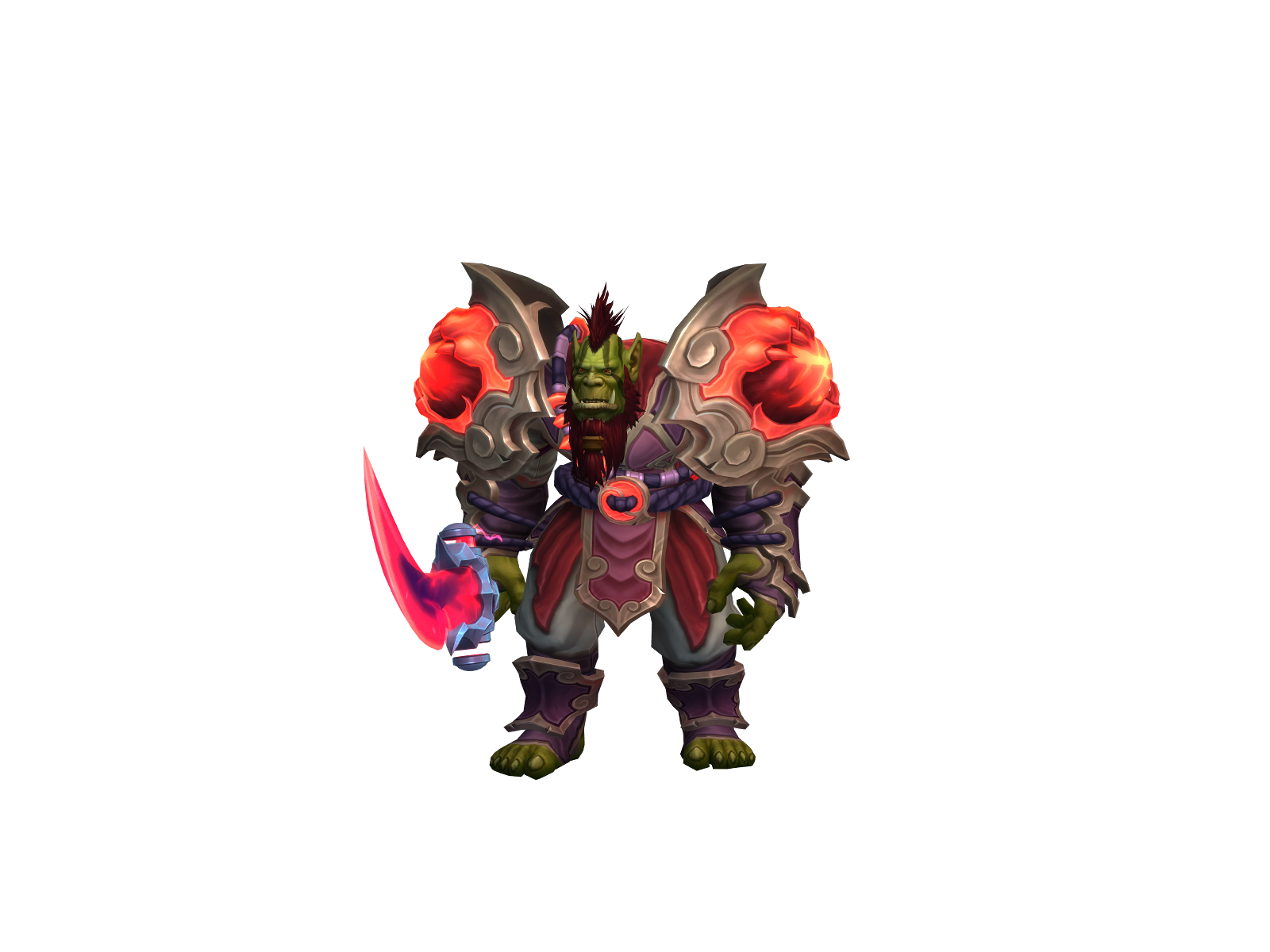 Zarnox 3D character render