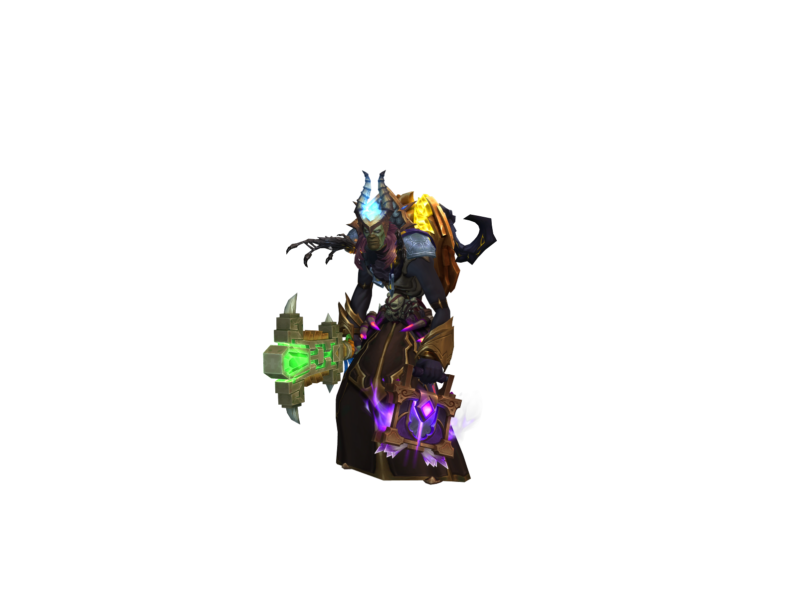 Sinnerg 3D character render