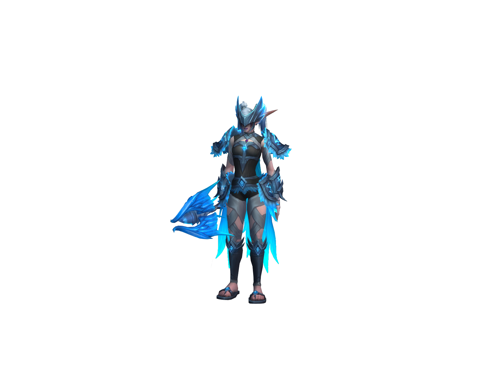 Intense 3D character render