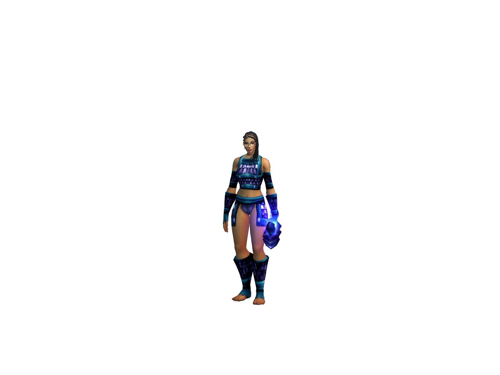 Harhmony 3D character render