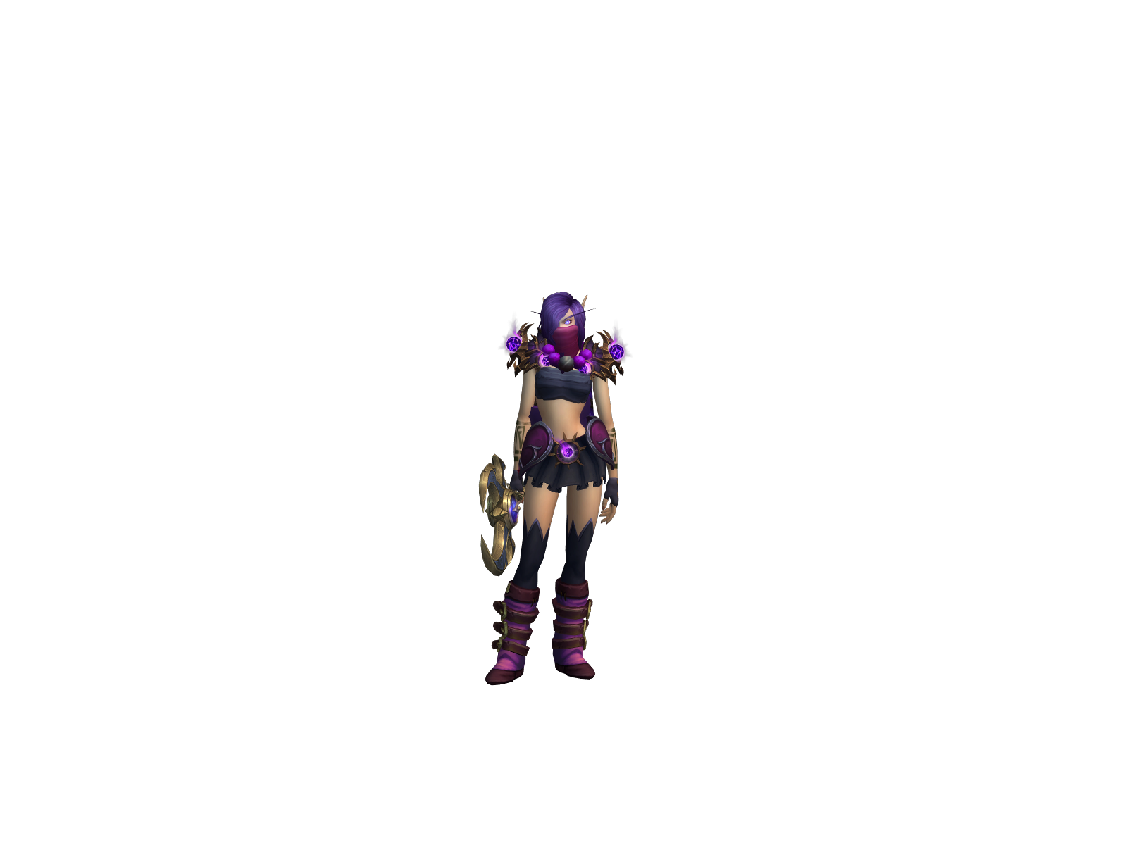 Halo 3D character render