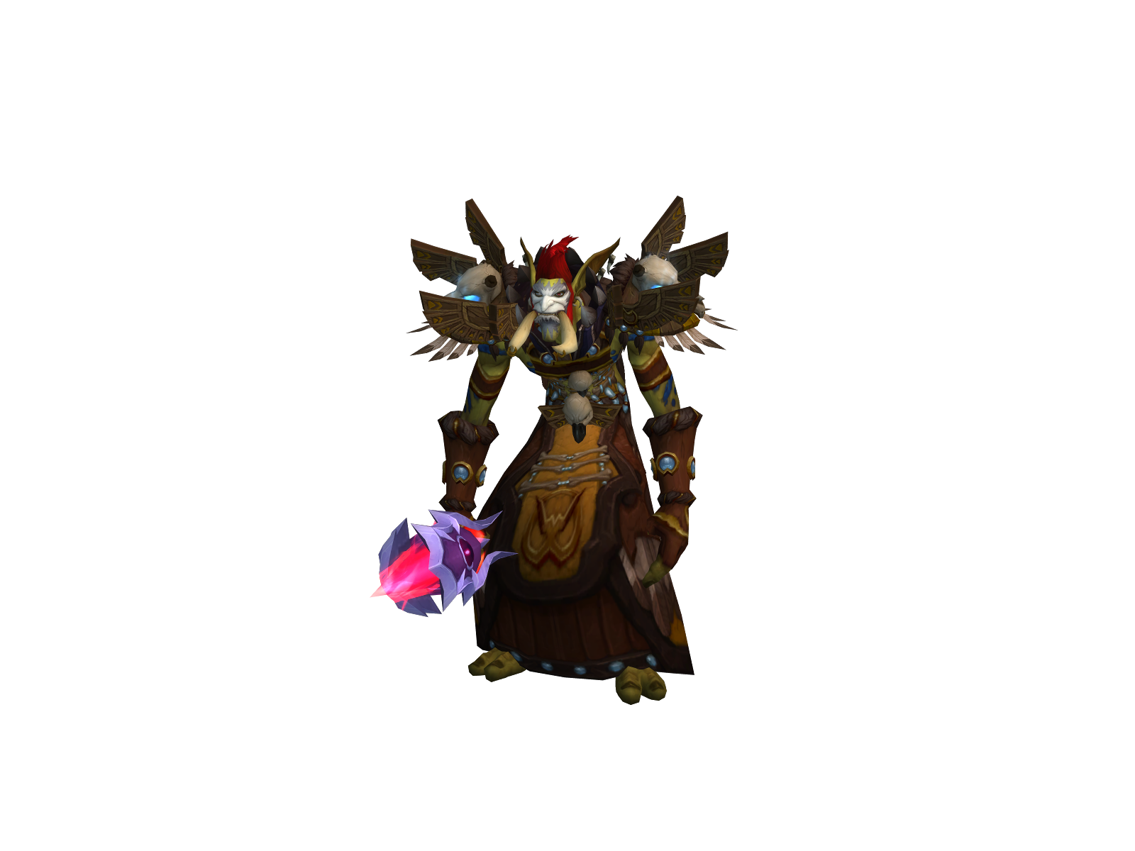 Treantreznor 3D character render