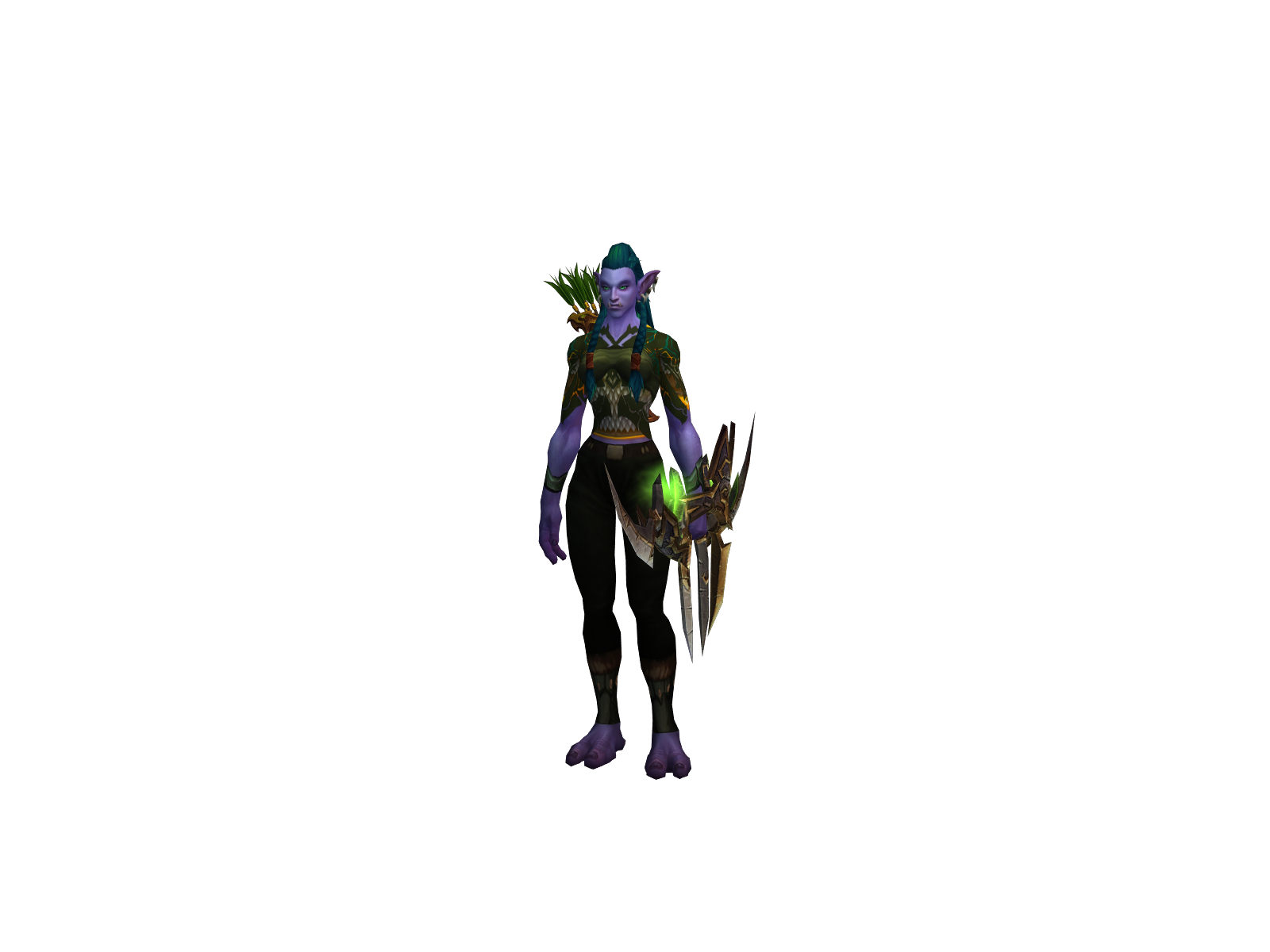 Lethalarrôse 3D character render