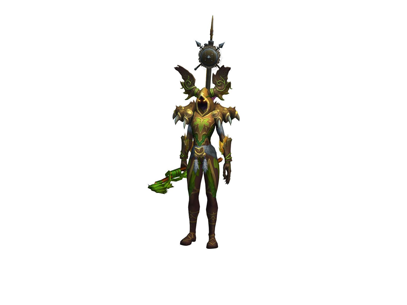 Bearform 3D character render