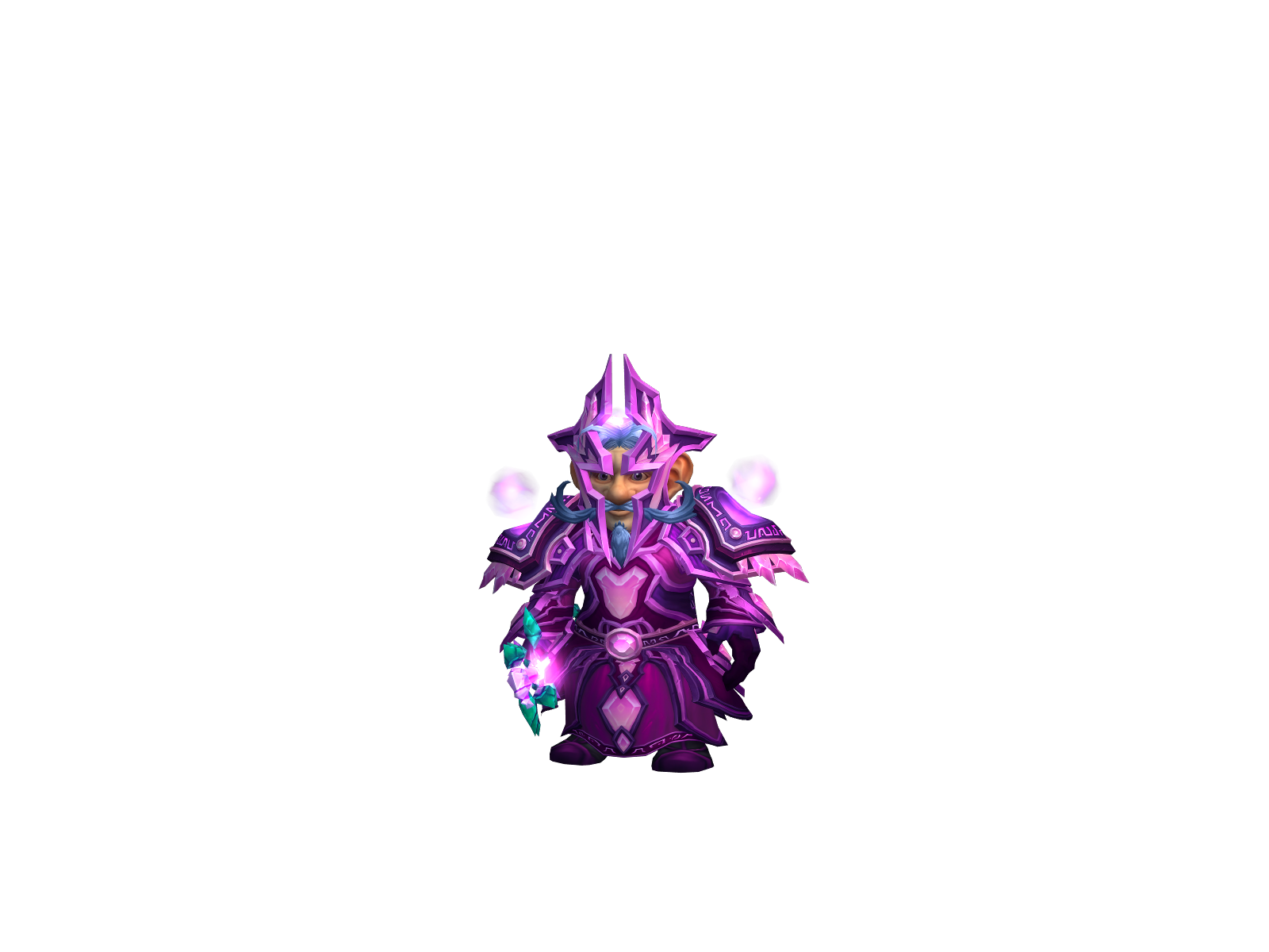 Berbed 3D character render