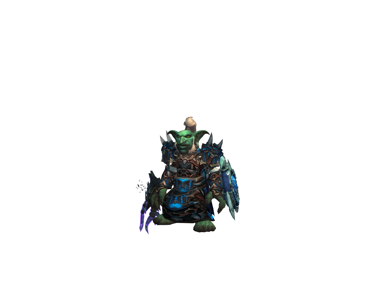 Mogrizzle 3D character render