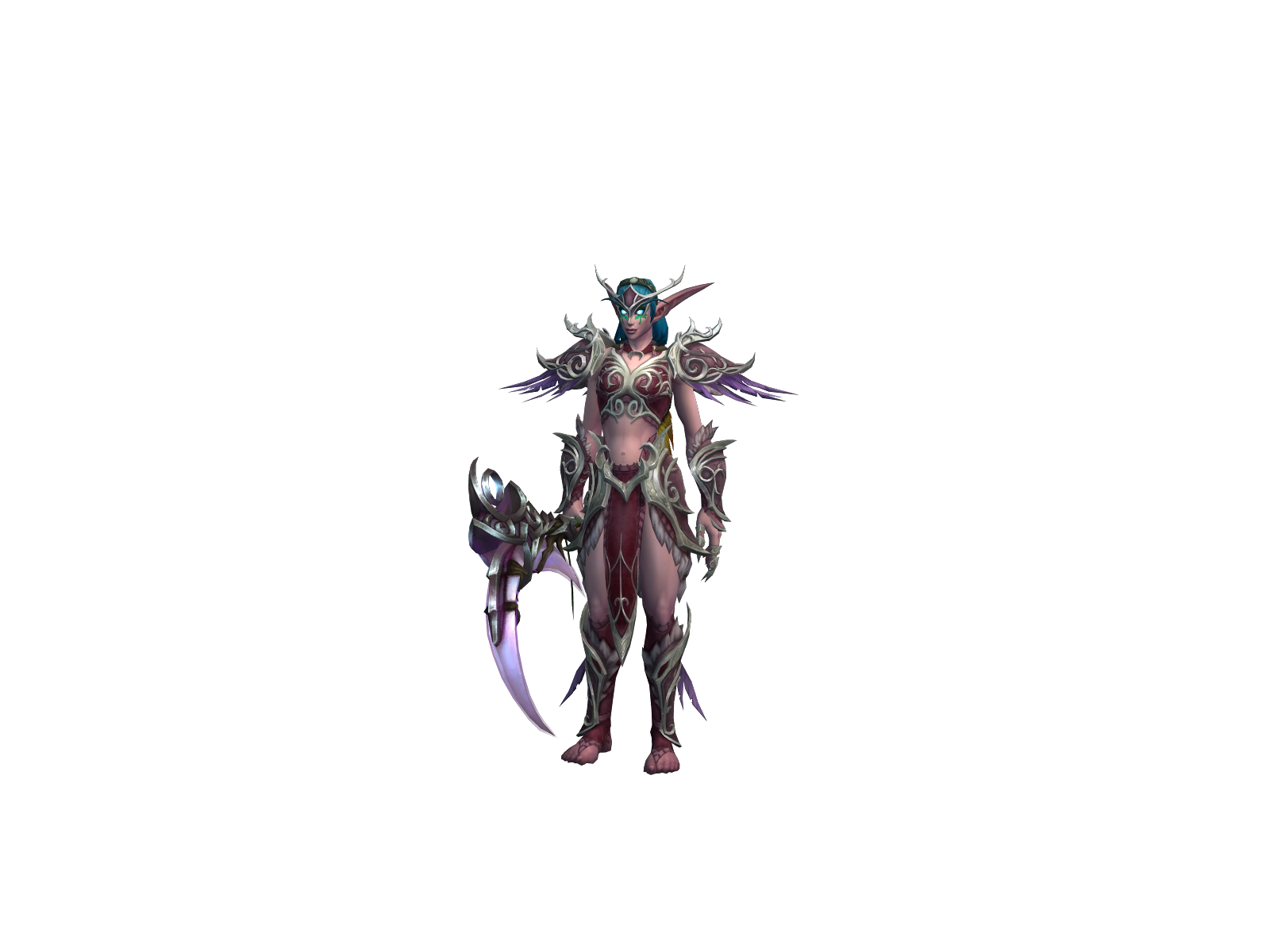 Aunyxia 3D character render