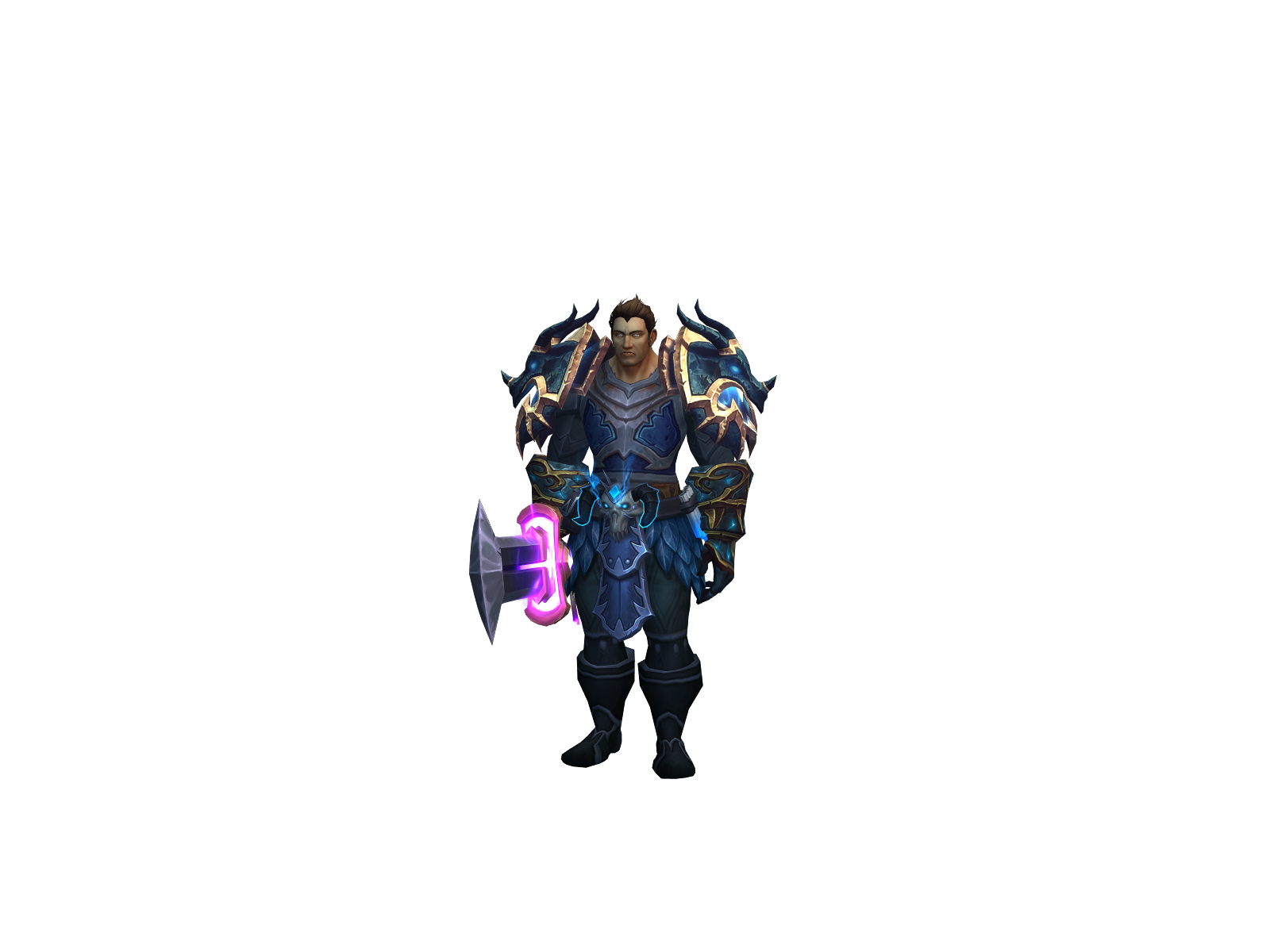 Décriss 3D character render