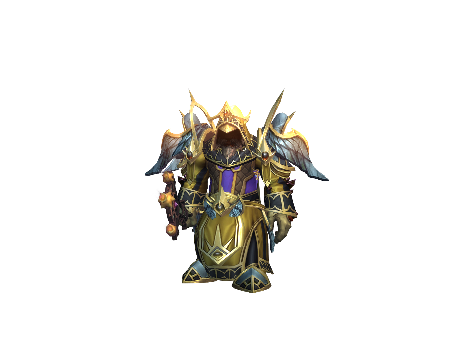 Voidwalker 3D character render