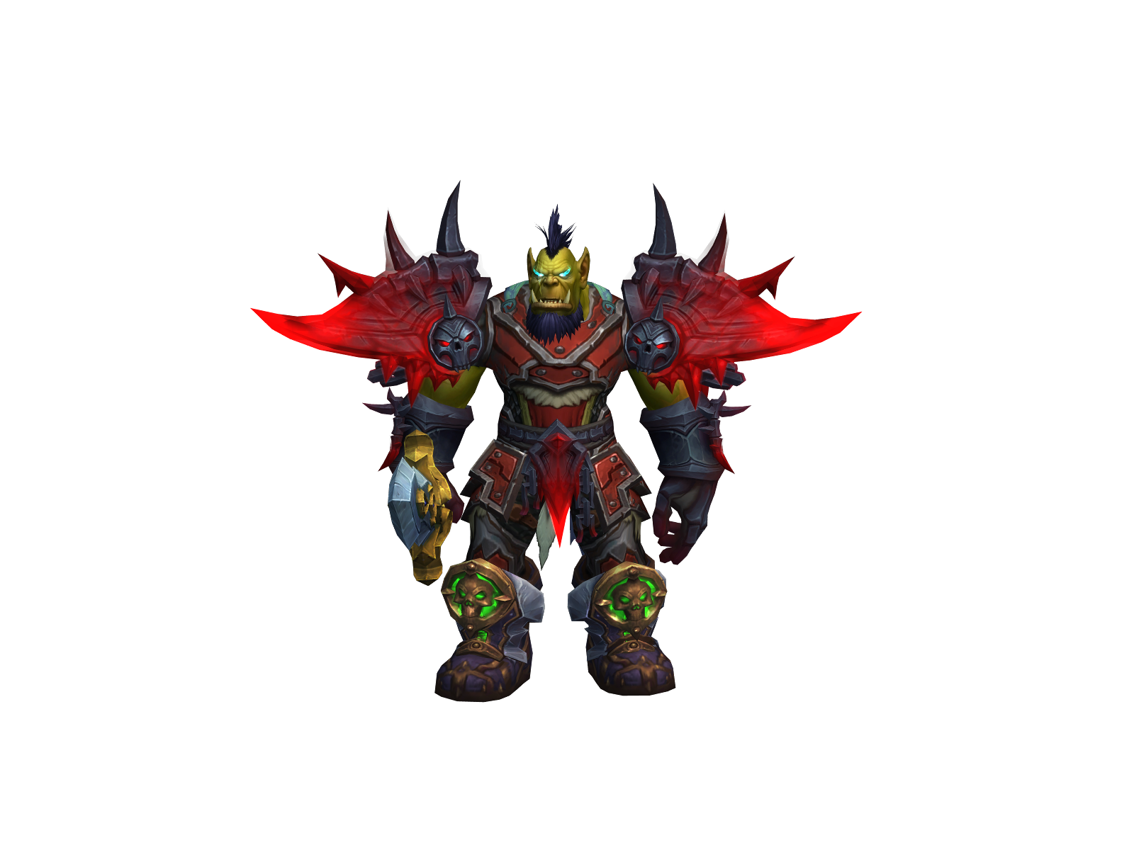 Strikers 3D character render