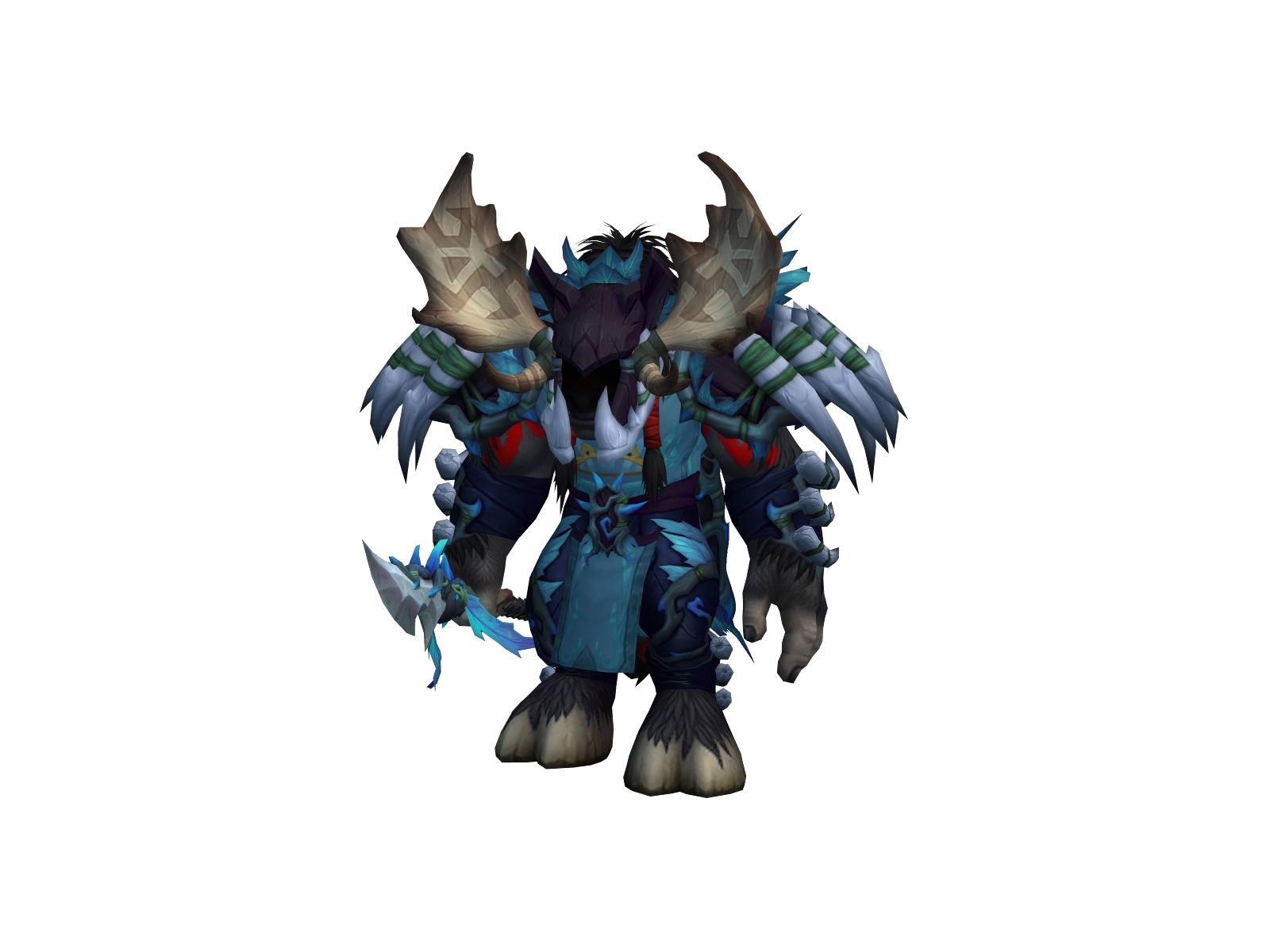 Bearlytankin 3D character render