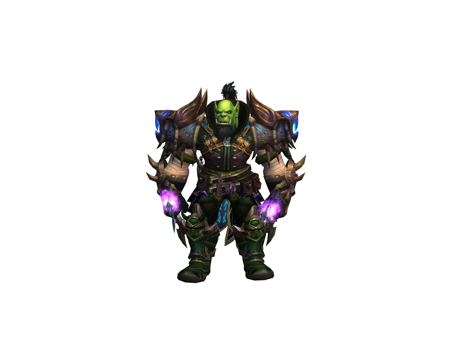 Orcstrength 3D character render