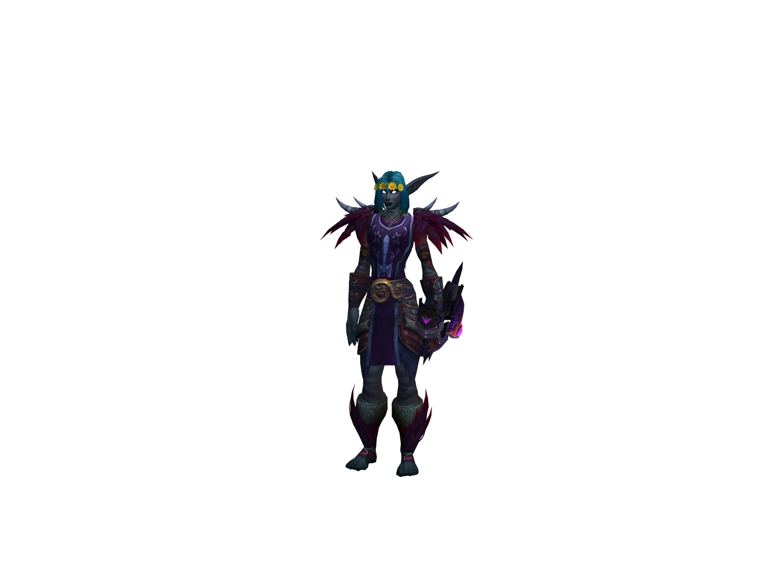 Keyglock 3D character render